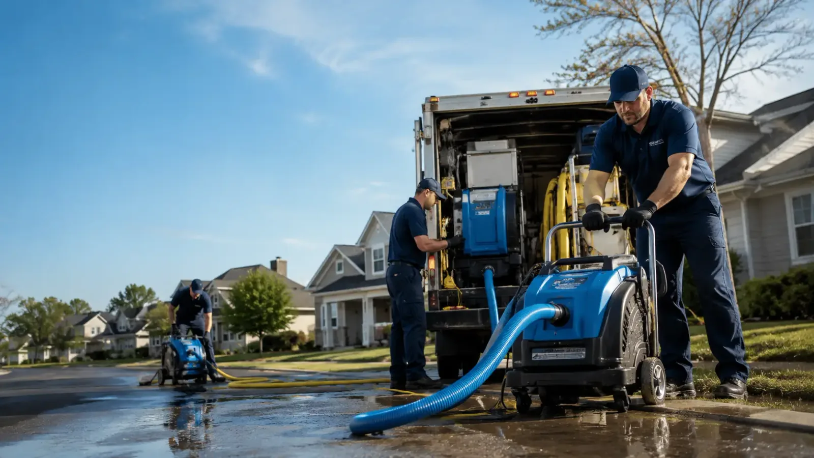 Flood Damage Cleanup in West, TX
